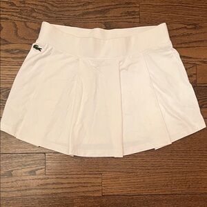 Lacoste Cream Tennis Skirt